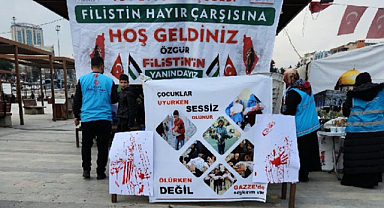 Şanlıurfa'da Filistinli mazlumlar yararına Hayır Çarşısı kuruldu