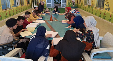 Şanlıurfa'da görme engelliler Braille Alfabesi ile Kur'an öğreniyor