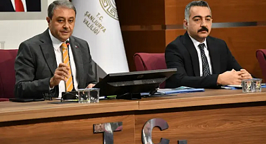 Şanlıurfa valiliği seçim güvenliği toplantısı gerçekleştirdi