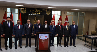 Bakan Özhaseki Şanlıurfa'ya geldi