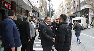 Başkan Canpolat’a esnaftan tam destek