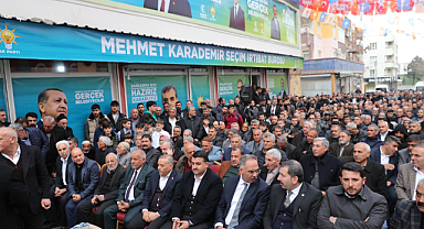 Eyyübiye’de AK Parti coşkusu dalga dalga büyüyor