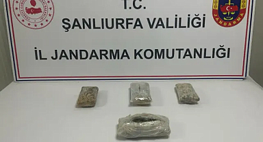Kontrol noktasında uyuşturucu ele geçirildi