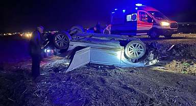 Şanlıurfa'da gece saatlerinde kaza!