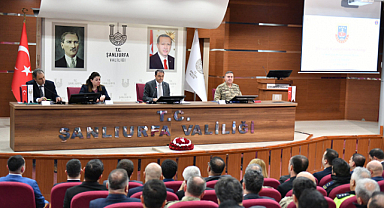 Şanlıurfa'da seçim güvenliği için bir araya geldiler!
