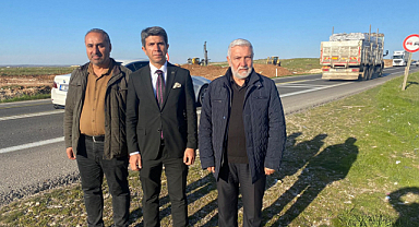 Suruç Ölüm Yolu'nda çalışmalar tekrar başladı