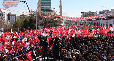 Yeniden Refah'ın Urfa mitingi yoğun katılımla başladı