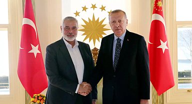 Cumhurbaşkanı Erdoğan taziye için HAMAS lideri Haniye'yi aradı