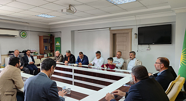 HÜDA PAR Şanlıurfa İl Başkanlığında bayramlaşma programı
