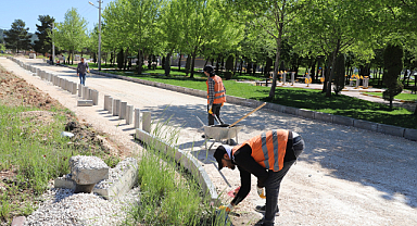 Karaköprü'de yeni yol çalışmaları sürüyor