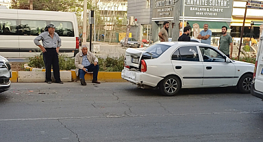 Şanlıurfa'da maddi hasarlı zincirleme kaza