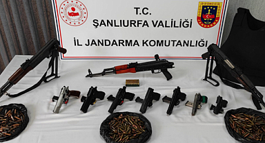 Şanlıurfa'da ruhsatsız silaha geçit yok! Gözaltılar var