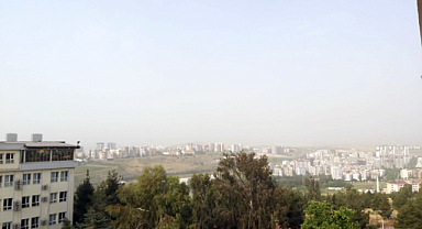 Şanlıurfa'da toz taşınımı devam ediyor
