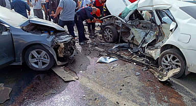 Şanlıurfa'da zincirleme kaza: 1 ölü 7 yaralı