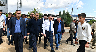 Vali Şıldak OSB'de incelemelerde bulundu