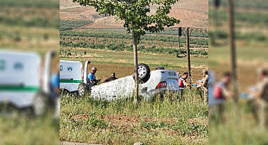Bozova'da otomobil takla attı: 1 ölü