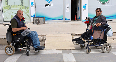 Engelli vatandaşlardan sitem: Şehri yöneten insanlarla biz sıkıntı çekiyoruz