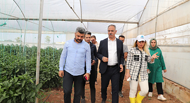 Eyyübiye sera kent çiftçilere eğitim desteği verecek