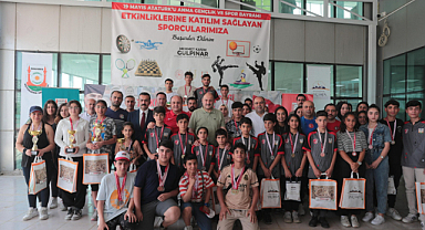 Gençlik turnuvasında ödüller sahiplerini buldu