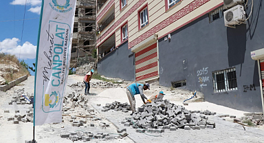 Haliliye Belediyesinden hummali üstyapı çalışması