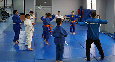 Haliliyeli gençlerden tekvando ve judo kurslarina yoğun ilgi