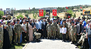 Şanlıurfa'da 36 engelli genç temsili asker oldu