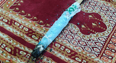 Şanlıurfa'da cami kundaklandı