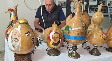 Şanlıurfa'da engellilerden Filistin için anlamlı sergi