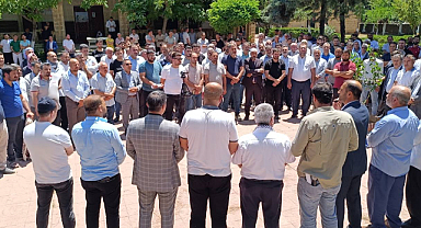 Şanlıurfa'da Filistin'e destek için basın açıklaması yapıldı