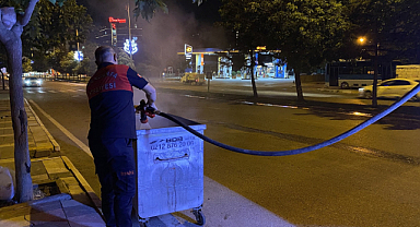 Şanlıurfa'da meşale ile çıkartılan yangın söndürüldü