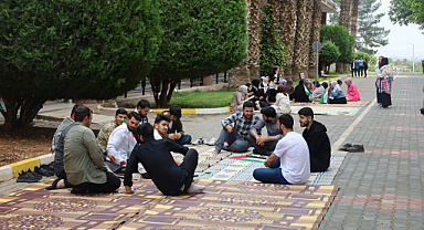 Şanlıurfa'da üniversite öğrencileri zulme sessiz kalmadı!