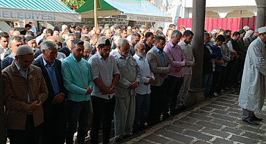 Siverek'te Urfalı Kudüs şehidi için gıyabi cenaze namazı kılındı