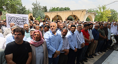 Urfa'da Kudüs şehidi için gıyabi cenaze namazı kılındı