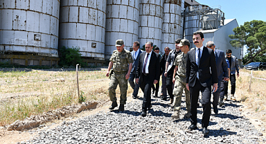 Vali Şıldak Gümrük Kapısında temaslarda bulundu