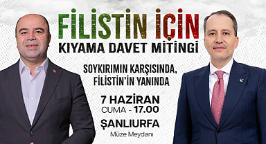 Başkan Nihat Çiftçi'den Filistin mitingine davet