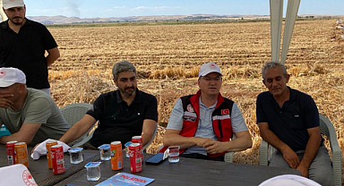 Şanlıurfa'da Buğday Hasadı programında boykota uyulmadı!