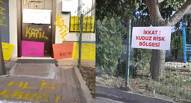 Şanlıurfa'da karantinadaki mahalle muhtarlığına saldırdılar
