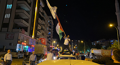 Şanlıurfa'da konvoyla Gazze'ye destek