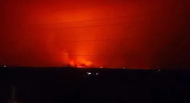 Şanlıurfa'da yıldırım ekinleri küle çevirdi