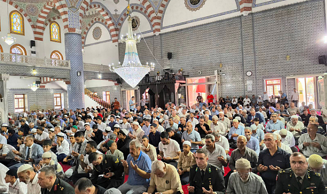 15 Temmuz Şehidleri için mevlid okundu