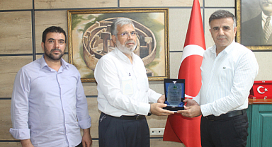 Peygamber Sevdalılarından Müdür Sultanoğlu'na teşekkür ziyareti
