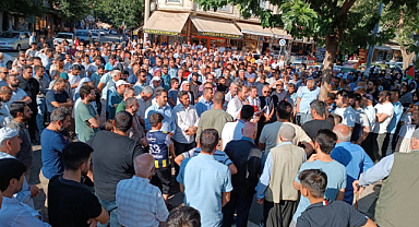 Siverek'te Şehid Heniyye için dua ve basın açıklaması
