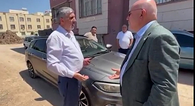 Vekil Tanal İl Müftüsü Tolan'ın yolunu kesti