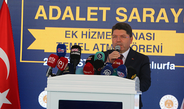 Bakan Tunç Şanlıurfa'da konuştu!