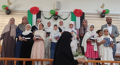 Kur'an-ı Kerim'e geçen öğrencilere etkinlik düzenlendi