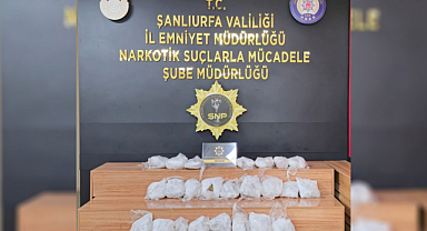 Şanlıurfa'da uyuşturucu sevkiyatı! 1 Gözaltı