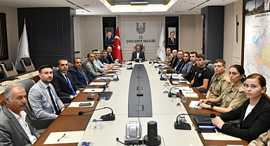 Şanlıurfa’da Okul Güvenliği Toplantısı yapıldı