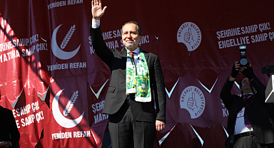 Erbakan Şanlıurfa'ya geliyor