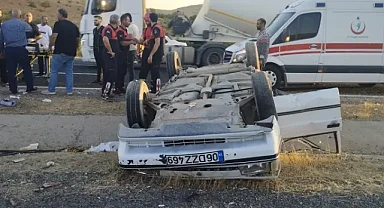 Karaköprü'de trafik kazası: 2'si çocuk 5 yaralı