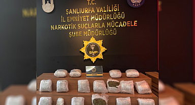 Şanlıurfa’da 18 kilo uyuşturucu ele geçirildi